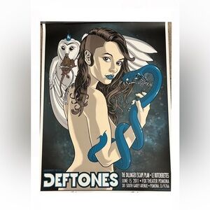 Deftones Poster 06-15-2011